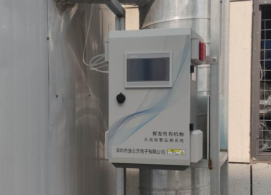 寧晉縣某企業安裝揮發(fā)性有機物在線報警監(jiān)測系統